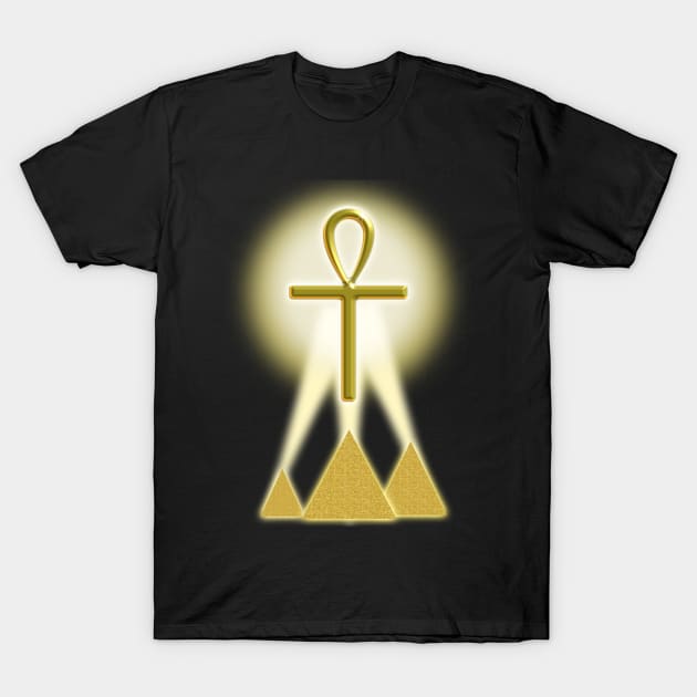 Egyptian Magic - Ra the Eternal Sun God T-Shirt by MettaArtUK